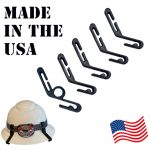 Hart Hat Clips: Full Brim Hard Hat Clips (black permanent marker holder)