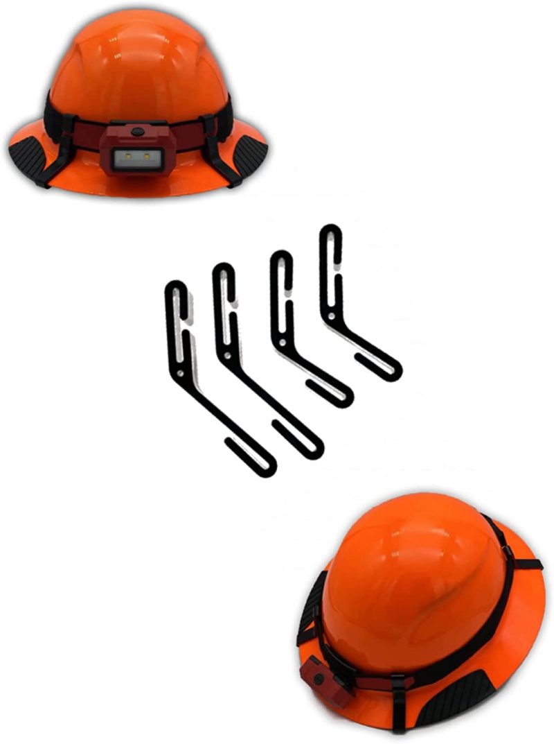 Hart Hat Clips: Lift Hard Hat Brand Compatible Full Brim Hard Hat Clips